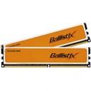 Mémoire PC Ballistix 2 x 2 Go -800 - PC2-6400 - CL4 DDR2 RAM Lexar 2 x 2 Go (BL2KIT25664AA80A)
