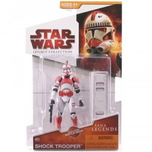 Hasbro STAR WARS 2009 SL14 - Shock Trooper - figurine env 10 cm