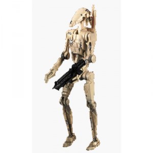 Hasbro Star Wars - Episode 1 - Series 1 - with Commtech Chip Action Figure - Battle Droid Blaster Rifle with ...