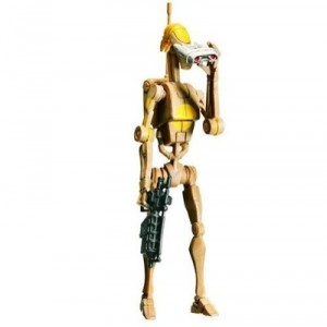 Hasbro STAR WARS THE CLONE WARS DROID COMMANDER OF WAR 9.5CM CW22 20800 FIGURINE
