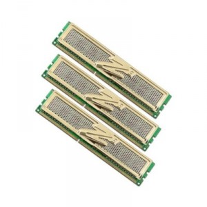 Mémoire PC Gold Low-Voltage Triple Channel 3 x -1333 PC3-10666 CL9 DDR3 SDRAM OCZ 2 Go (OCZ3G1333LV6GK)