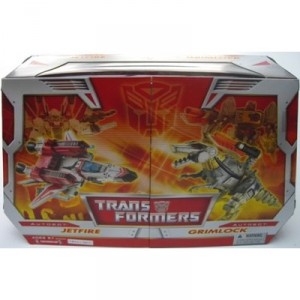 Hasbro Transformers Jetfire and Giftpack Grimlok