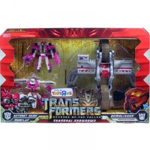 Hasbro Transformers - Ravenge of the Fallen - Shanghai Showdown - Autobot Skids, Autobot Mudflap et Decepti...