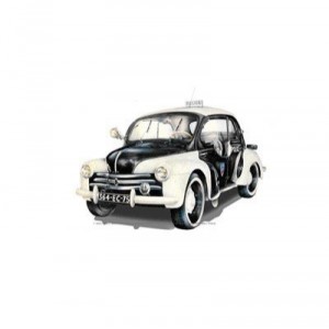 Heller - 80764 - Construction Et Maquettes - Renault 4 Cv "Pie" - Echelle 1/24ème