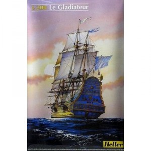 Heller - 80826 - Construction Et Maquettes - Le Gladiateur - Echelle 1/200ème