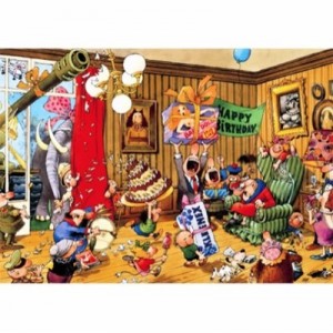Heye - 29218 - Puzzle - Birthday - Wolf - 1000 pieces