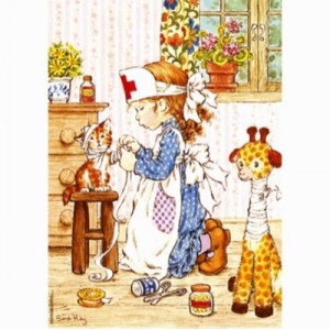 Heye - 29224 - Puzzle Kids - Get Well - Sahra Kay