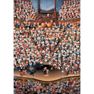 Heye - 8660 - Puzzle - Orchestra - Wolf - 2000 pieces