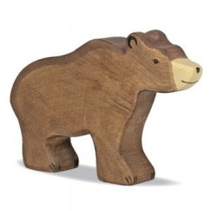 Holztiger Brown Bear, wood