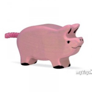 Holztiger Pig, wood