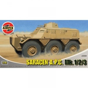 Hornby Airfix - A02328 - Construction and Models - Building - Saracen APC Mk 1/2/3