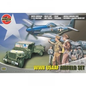 Hornby Airfix - A06903 - Construction and Models - Building - WWII USAAF Airfield Set