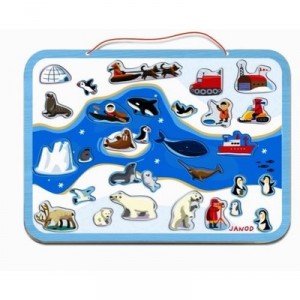 Janod - J05540 - Puzzles - Magnetorama Landbased