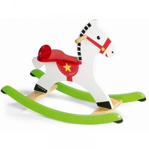 Janod - J05985 - Wooden Toys - Rocking Horse Filou