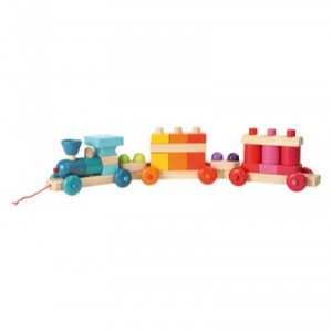 Train cubes géant color (Janod)