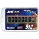 Transcend JetRAM mémoire - - DIMM 184 broches - PC3200 512 Mo (TS64MLD64V4F3S)