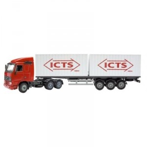 Joal - 341 - Véhicule Chantier - Miniature - Volvo FH12-460 Porte-conteneurs