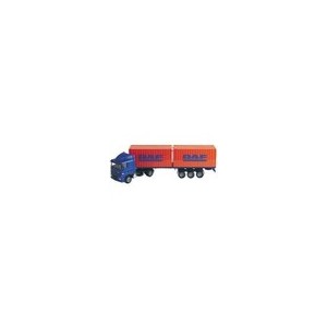 Joal - 348 - Véhicule de Chantier - Miniature - Daf 95xf Porte-conteneurs Cab Basse (Joal)