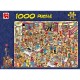 Jumbo - Puzzle - Jan van Haasteren - Bon Anniversaire - 1000 Pièces (Import Grande Bretagne)