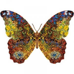 Jumbo Spiele Jumbo - 1000 pièces - Silhouette papillon (Jumbo)