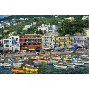 Jumbo Jumbo Spiele - Puzzle 1500 pieces - The port of Capri, Italy