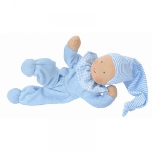 Käthe Kruse Flexible Doll finger blue gnome