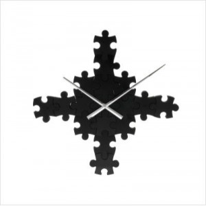 Karlsson - KA5036 - Clock Puzzle - Black