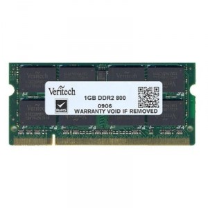 -800 Laptop memory PC2-6400 DDR2 RAM VERITECH 1 GB (4710887530038)