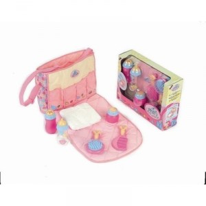 Klein - 1608 - Accessoire Poupon - Sac à Langer avec Accessoires de Puériculture pour Baby Orelie