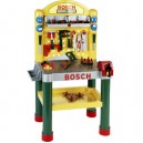 Klein - 8670 - Déguisements Imitations - Bricolage - Etabli Bosch - Grand Modèle avec 75 Accessoires