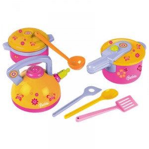 Klein - 9594 - Booth - Barbie Cooking Kit