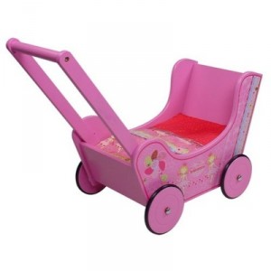 Knorr Knorr Kinderwagen and Spielwaren - 69904 - Landau wooden Walky - Motif Princess (Import Germany)