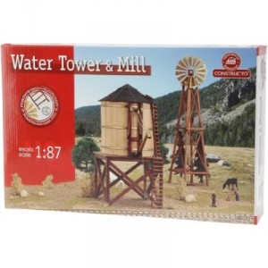 Krick-Modelltechnik Constructo - 80310 - Construction and Layout - Boat - Set Water Tower Mill +