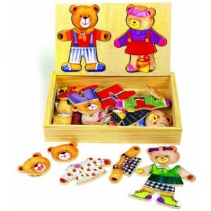 MAMA PAPA BEAR PUZZLE Legler (Small Foot Design)