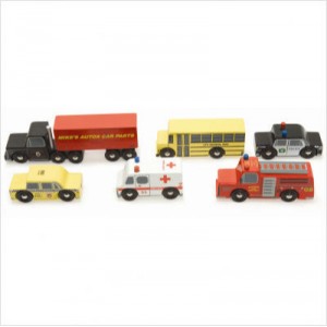 Le Toy Van Papo - 12268 - Jouet Bois - Véhicules Newyorkais