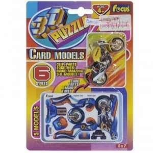 Logitoys - Puzzle pour enfants - 6 Puzzles 3D Blister (Logitoys)