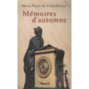 Memoires D'automne - Marie-pierre De Cosse-brissac