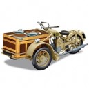 Majorette Solido - 118307 00 - Véhicule Miniature - Peugeot Triporteur 55tn