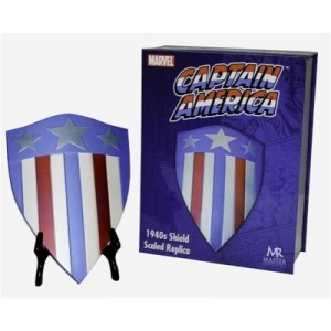 Shield Captain America Shield scale - Master Replicas Miniature Replica 10 cm