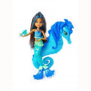 Mattel Barbie - R5764 - Doll - Mermaid and Seahorse - Blue
