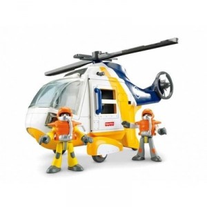 Imaginext Police Helicopter (Mattel)