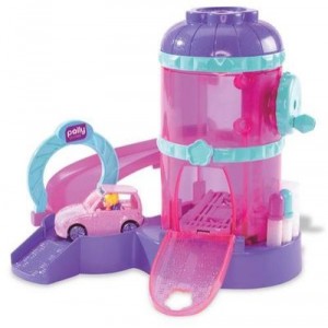 Mattel - L9877 - Poupée - Polly Pocket - Garage Paillettes Micro Voit P