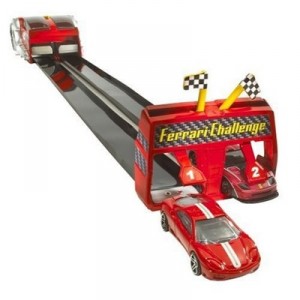Mattel - M2743 - Miniature Car - Hot Wheels ® - Roll Up Raceway Ferrari