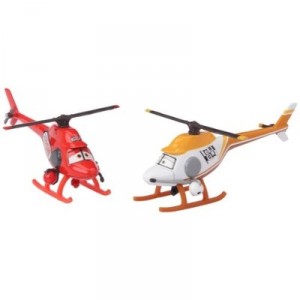 Mattel - P6332 - Vehicle - Cars - Vehicles Cars 2 - Movie Scenes - Ron and Kathy Hover Copter