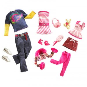 Mattel - R6814 - Barbie - Doll Accessories - Skins glamorous - Stage Set