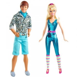 Toy Story - R4242 - Figurine - Sci Fi - Toy Story 3 - Box Barbie and Ken (Mattel)