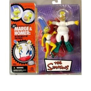 Mcfarlane Toys Simpsons Série 1 Marge Homer In the Belly of the Boss