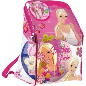 Mondo - 18497 - Outdoor Play - Barbie Poncho Set + Ball (Mondo)