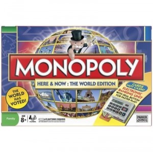 Monopoly Ici et Miantenant - Edition Mondiale (version anglaise)