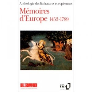 Memoires D'europe T.1, 1453-1789 - Collectif
